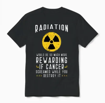 If Cancer Screamed While You Destroy It Unisex T-Shirt - Black