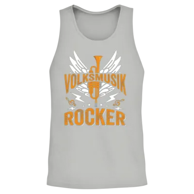 Folk Music Party Festival Outfit German Hits Unisex Tank Top - Ash