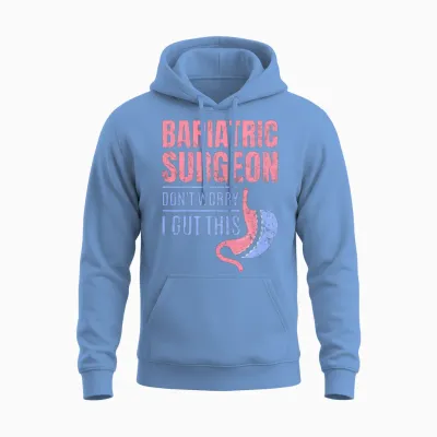 Funny Gastric Unisex Hoodie - Carolina Blue