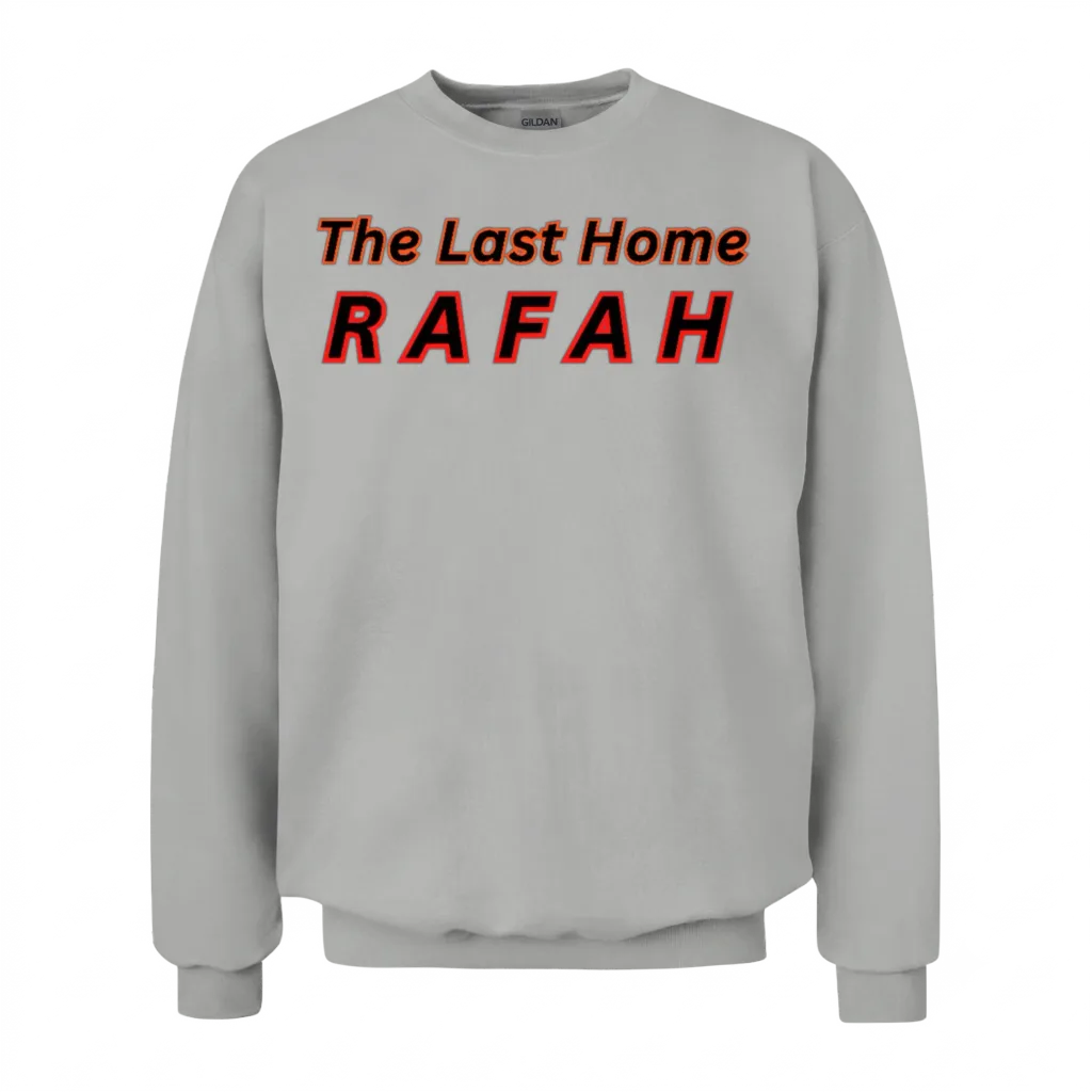 The Last Home Rafah Unisex Sweatshirt - Ash