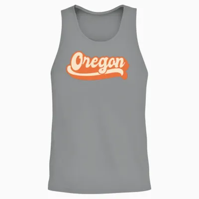 Oregon Retro Unisex Tank Top - Sport Grey