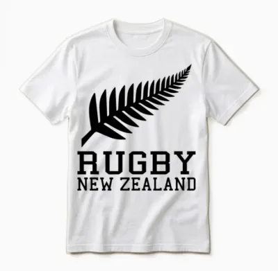 New Zealand Rugby Unisex T-Shirt - White
