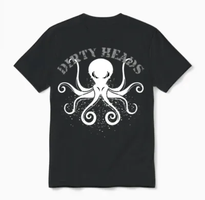 Dirty Heads Octopus Music Band Musician Fan Gift Unisex T-Shirt - Black