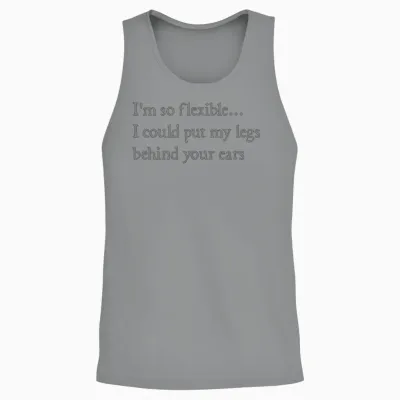 Gay Humor Funny Gay Bottom Unisex Tank Top - Sport Grey