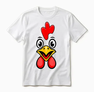 Chemise De Poulet Pour Adulte, Enfant, Homme Et Femme Unisex T-Shirt - White