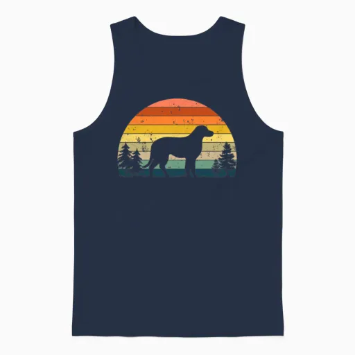 Dog, Puppy, Dog Lover, Funny Dog, Corgi, Doggo, Go Unisex Tank Top - Navy