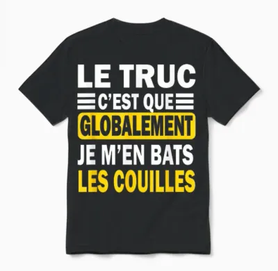 The Trick Is That Globally Gift Man Humor Original Unisex T-Shirt - Black