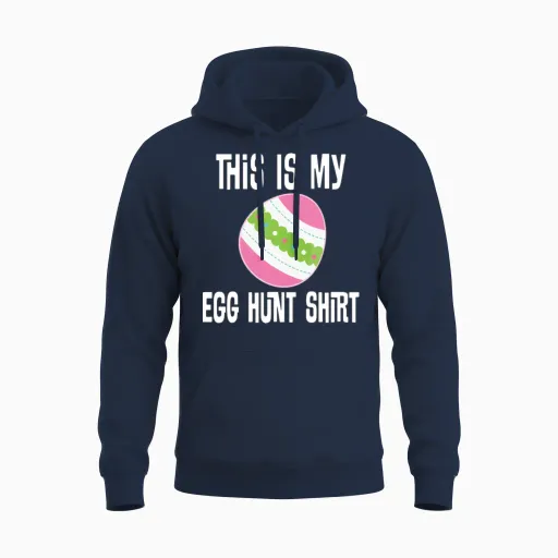 Easter Egg Hunt Unisex Hoodie - Navy