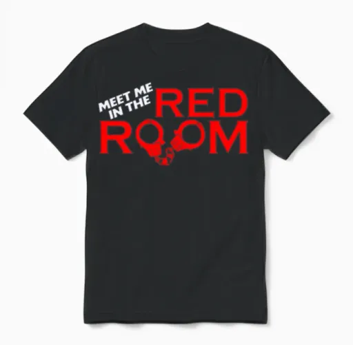 Best Trending Mg807 Meet Me in the Red Room Unisex T-Shirt in Black