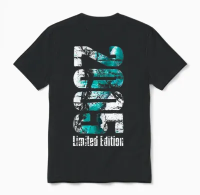 20 Years Man Born in 2005 Birthday 20 Years Limited Edition T-Shirt, Black, S Unisex T-Shirt - Black