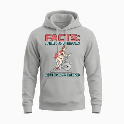 Funny Spin Class Sports Apparel Spin Instructor Ri Unisex Hoodie - Ash