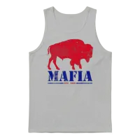 Bills Mafia Vintage Design Unisex Tank Top - Ash – 1