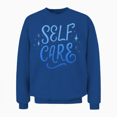 Self Care Unisex Sweatshirt - Royal