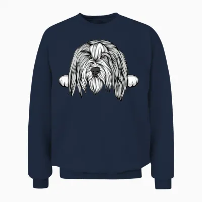 Dog Unisex Sweatshirt - Navy