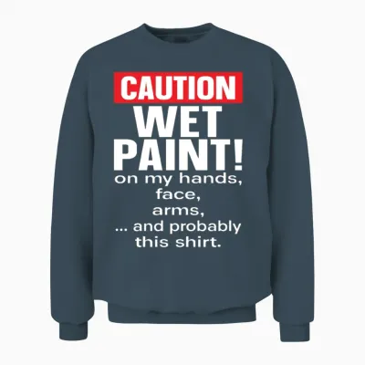 Painter Painting Funny Unisex Sweatshirt - Dark Heather
