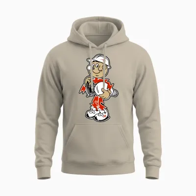 Reddy Kilowatt Unisex Hoodie - Sand