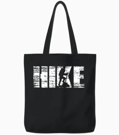 Hike Tote Bags - Black