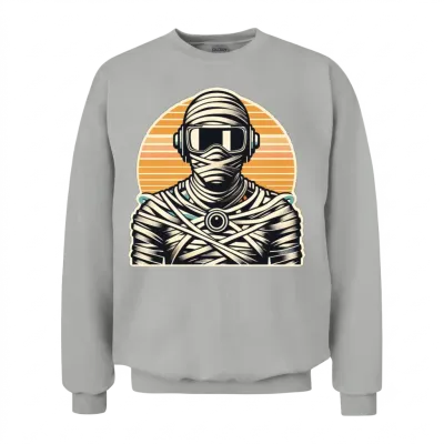 Retro Mummy Unisex Sweatshirt - Ash