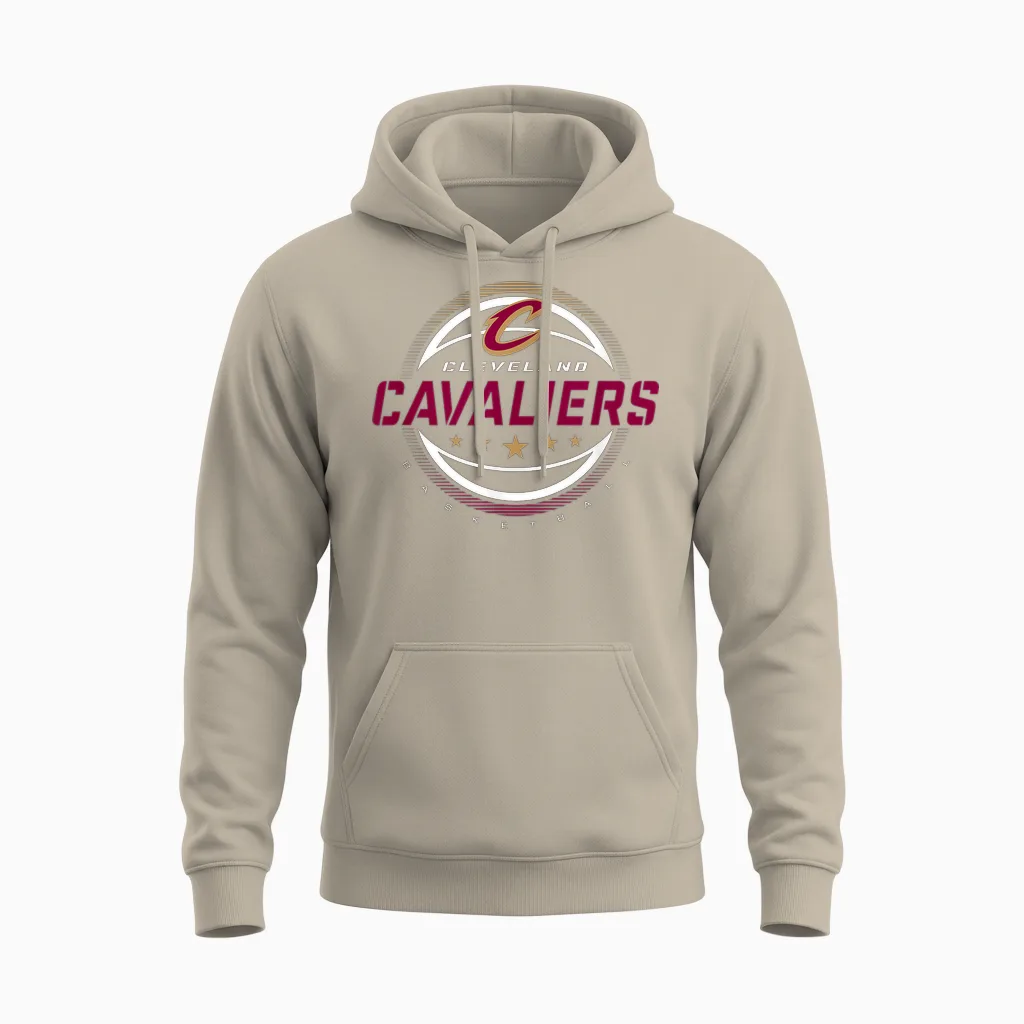Nba Cleveland Cavaliers the Rock Unisex Hoodie in Sand