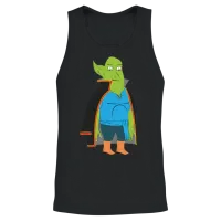 Unisex Contrast Unisex Tank Top - Black – 2
