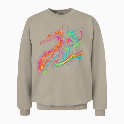 Rugby Player Man Child Boy Unisex Sweatshirt - Sand