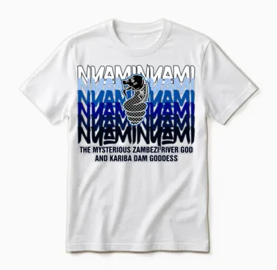 Nyaminyami Water Colors Unisex T-Shirt - White