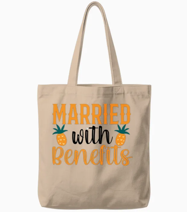 Funny Swinger Lifestyle Quotes Tote Bags in Natural