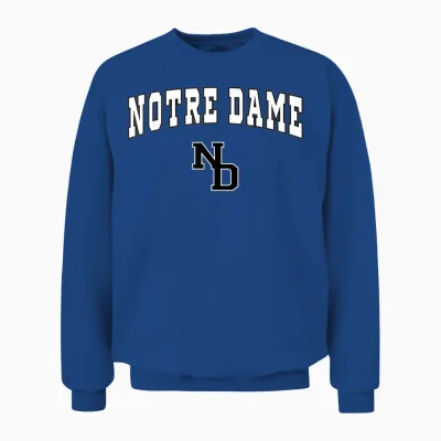 Notre Dame High School Pioneers T-Shirt C2 Unisex Sweatshirt - Royal