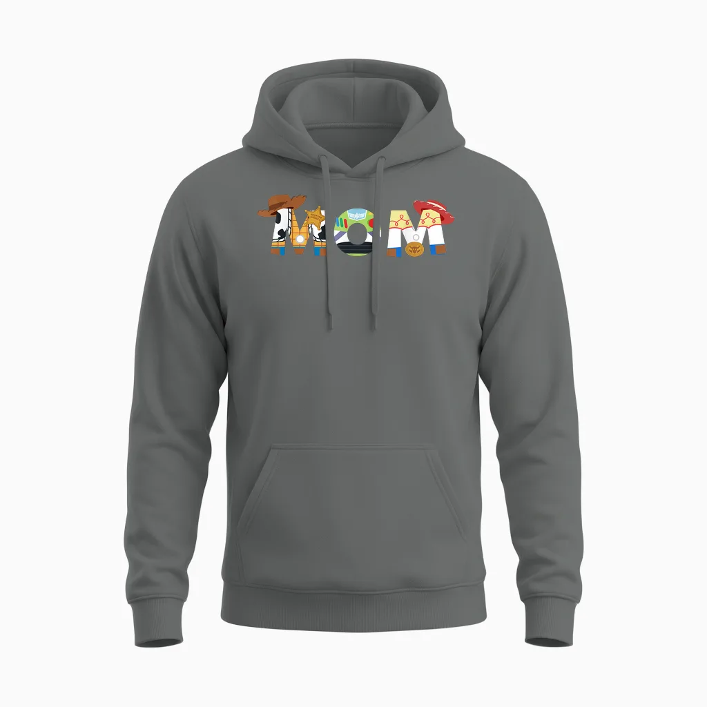 Disney and Pixar’s Toy Story Mom Mother’s Day Birthday Unisex Hoodie in Graphite Heather