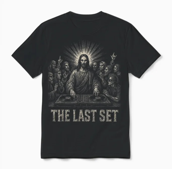 Techno House Electro Minimal Goa Psy Trance Acid Rave Dnb Unisex T-Shirt in Black