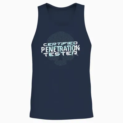 Hacker Ethical Hacker Ethical Hacker Certified Ethical Hacker T-Shirt, Black, S Unisex Tank Top - Navy