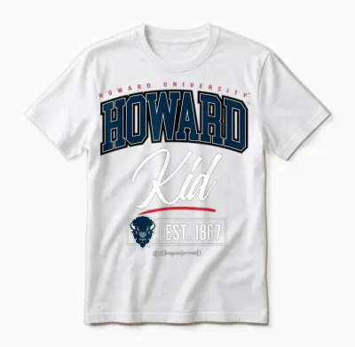 Howard University - Hu Hbcu Kid Unisex T-Shirt - White