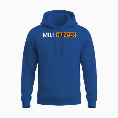 I Love Milfs Funny Unisex Hoodie - Royal
