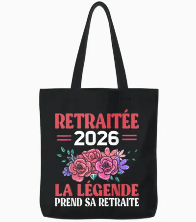 Retired 2026 the Legend Retires Woman Tote Bags - Black