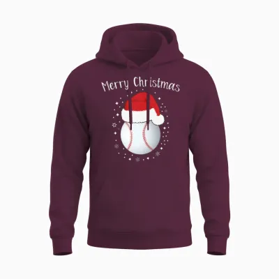 Funny Softball Copy Unisex Hoodie - Maroon