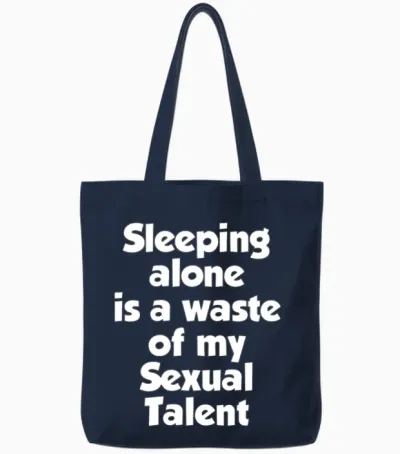 Is a Waste Tote Bags - Navy