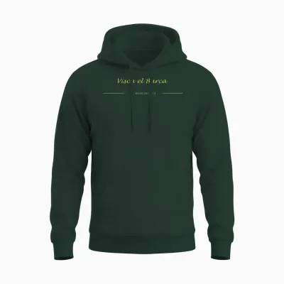 Visca El Barca : Fc Barcelona Unisex Hoodie - Forest