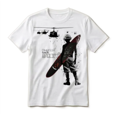 Charlie Dont Surf Unisex T-Shirt - White