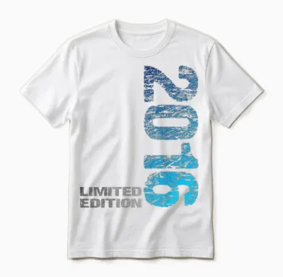 Kids 2016 Boy Girl 9th Birthday Limited Edition 9 T-Shirt, Black Unisex T-Shirt - White
