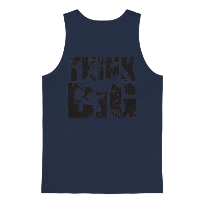 Think Big (arnold Schwarzenegger) Unisex Tank Top - Navy
