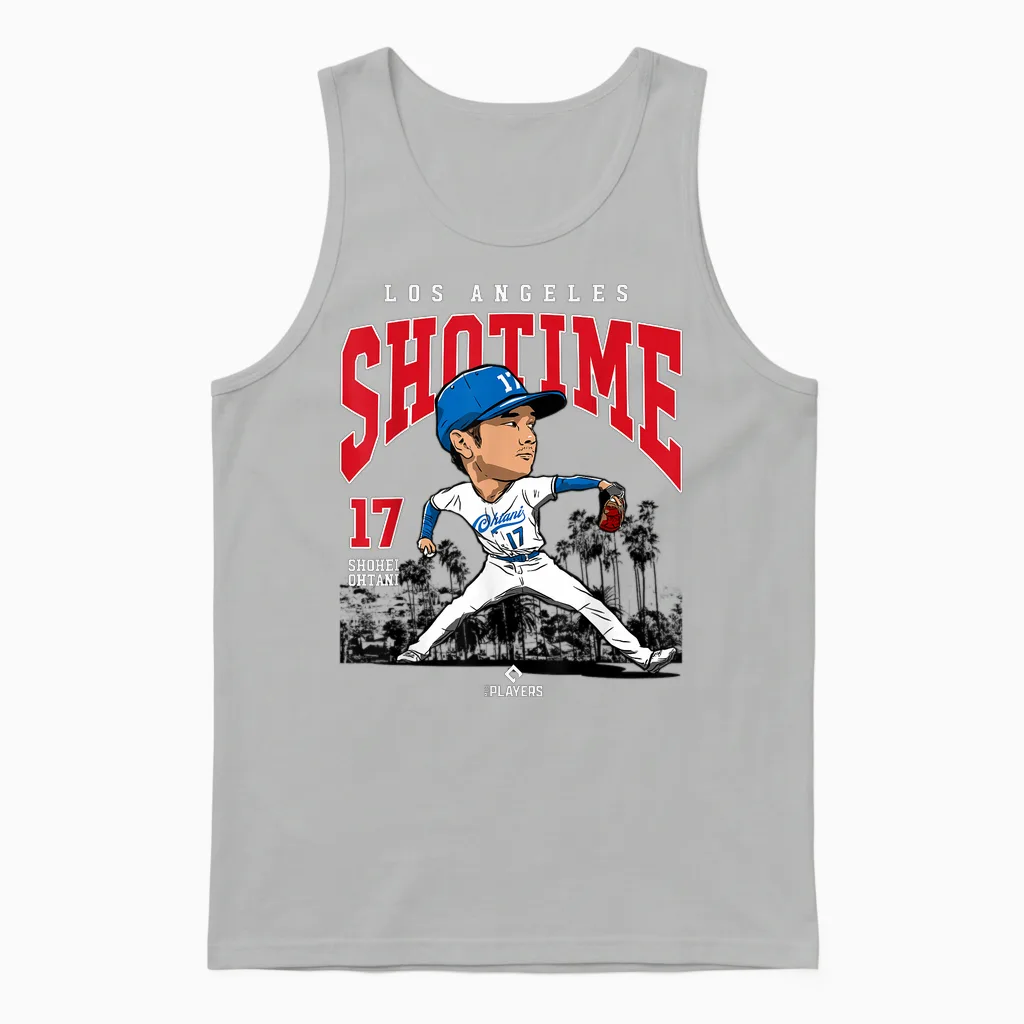 Shohei Ohtani | Los Angeles Baseball Mlb Player | Mlboht3005 Unisex Tank Top in Ash
