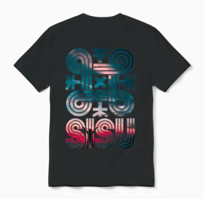 Sisu Finnish Suomi Finland Hannunvaakuna Symbol Su Unisex T-Shirt - Black
