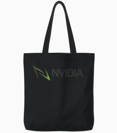 Abstract Lightning Graphic Tote Bags - Black