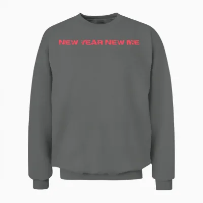 New Year New Me Unisex Sweatshirt - Graphite Heather