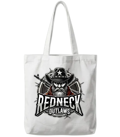 Redneck Outlaws 26 Tote Bags - White