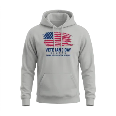 Veterans Day Classic Unisex Hoodie - Ash