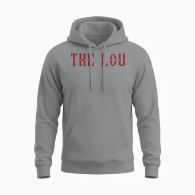 The Lou - Retro St Louis Unisex Hoodie - Sport Grey