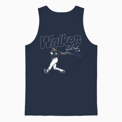 Jordan Walker - Swing - St. Louis Baseball Unisex Tank Top - Navy
