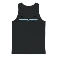 Rowing, Crew Unisex Tank Top - Black – 1
