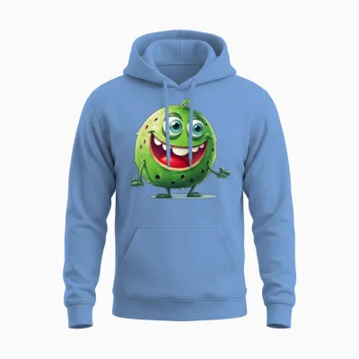 Funny Watermelon Unisex Hoodie - Carolina Blue